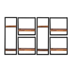 Wandrek Mali – 135x75x25 cm – Set van 6