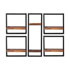 Wandrek Mali – 105x75x25 cm – Set van 5