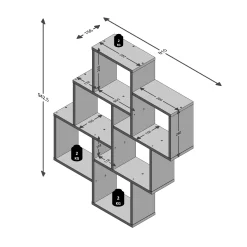 Wandrek Phoebe Wit – 6 vakken