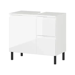 Wastafelkast Abrantes Wit 60 cm