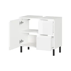 Wastafelkast Abrantes Wit 60 cm