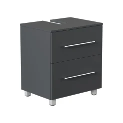 Wastafelkast Glasgow Grafiet 55 cm