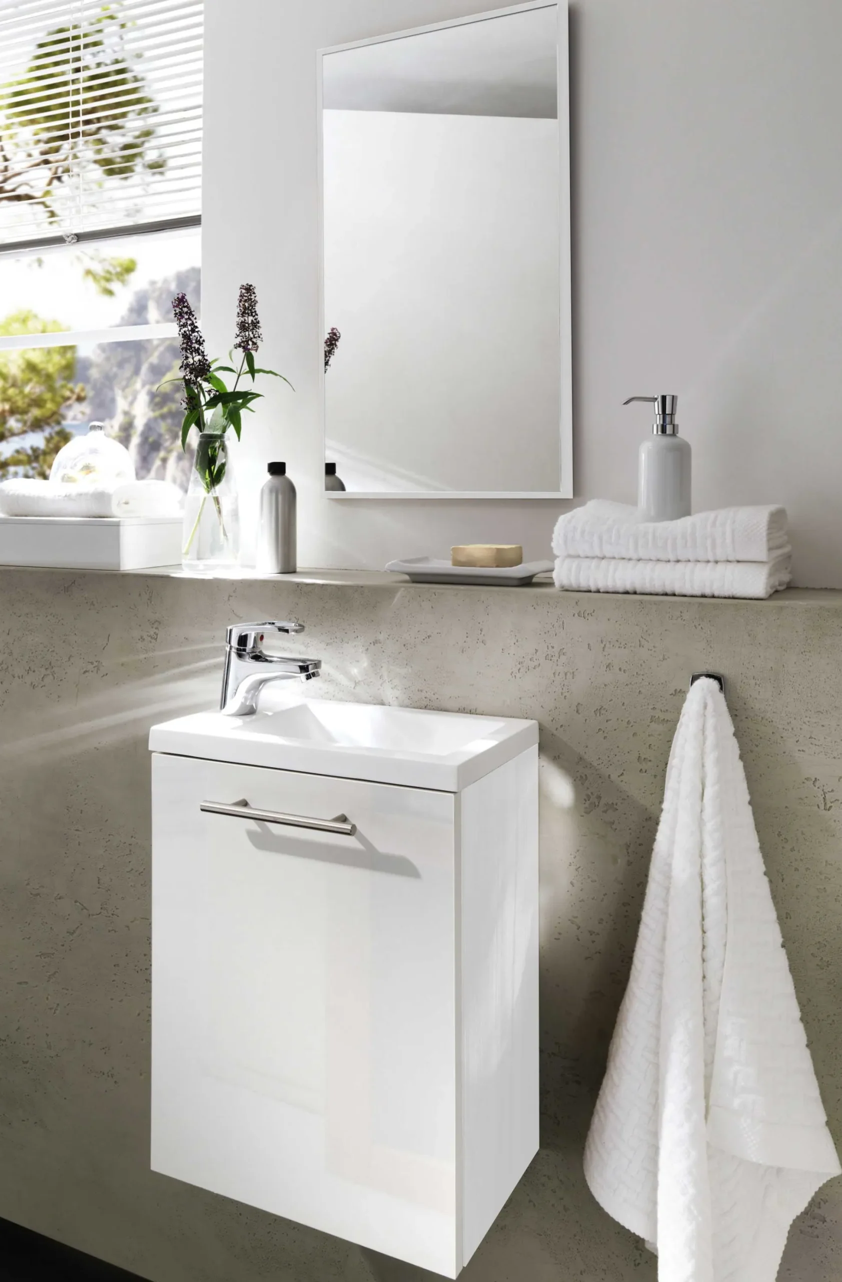 Wastafelkast Isla Wit