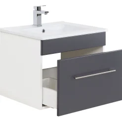 Wastafelkast Ivar Antraciet S