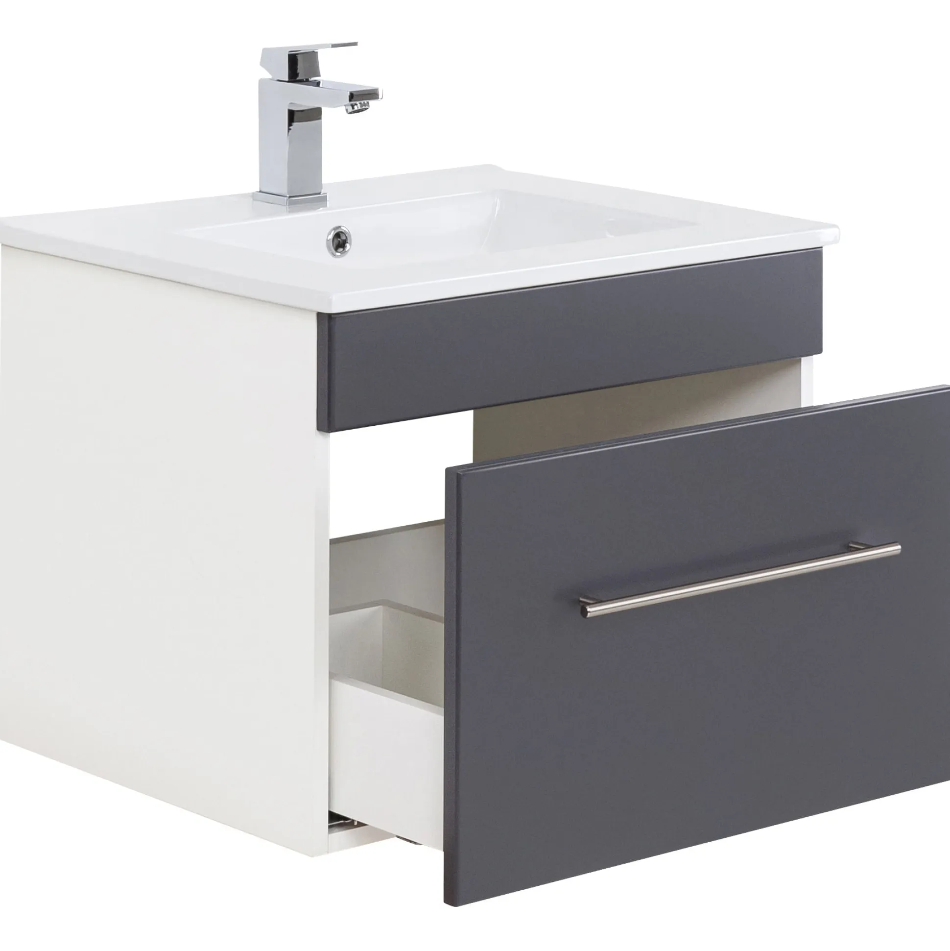 Wastafelkast Ivar Antraciet S