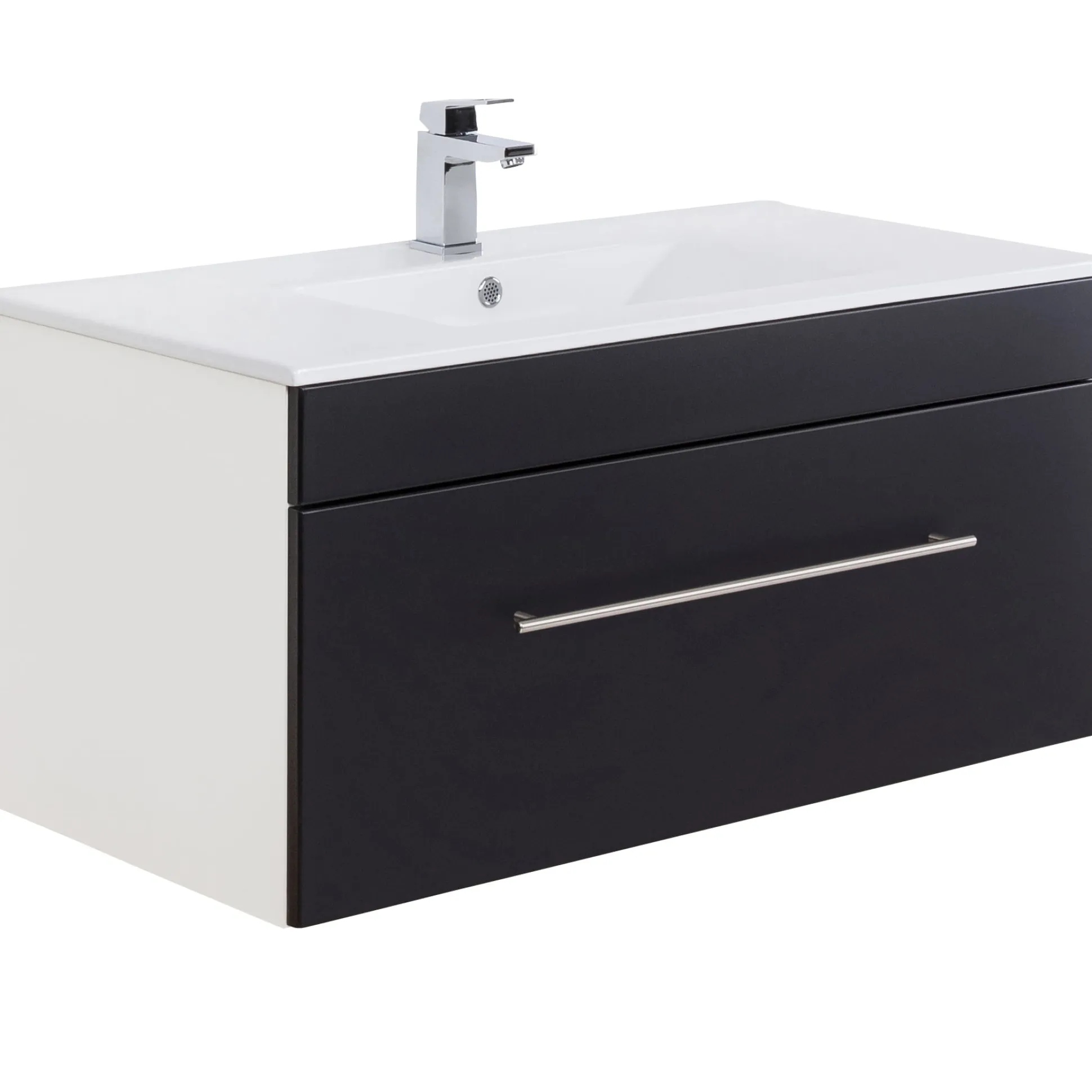 Wastafelkast Ivar Zwart L