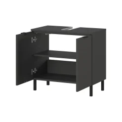 Wastafelkast Zadar Grafiet 60 cm